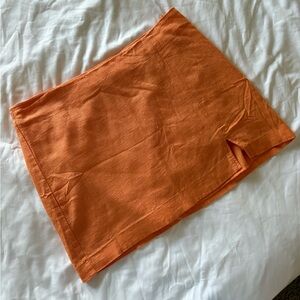 H&M Vibrant Orange Skirt